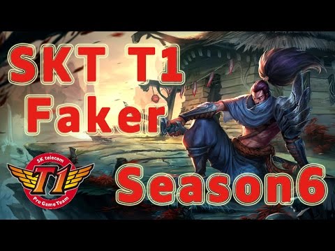 SKT T1 Faker Yasuo MID vs Zed Patch 6.21 in NA