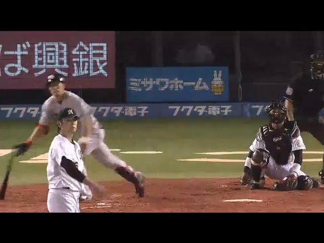 【5回表】マリーンズ・涌井がドラゴンズ・藤井に同点ソロ浴びる 2015/6/9 M-D
