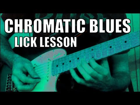 Chromatic Blues Lick Lesson (TABS INCLUDED)