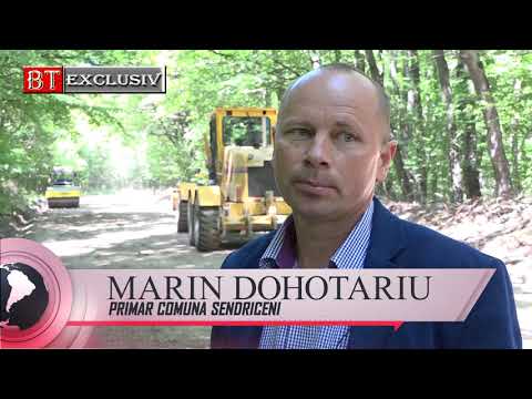 SENDRICENI: Peste 7 kilometri de drum modernizat in satul Padureni