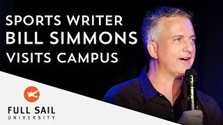 Sports Writer Bill Simmons Visits Campus | Full Sail University video