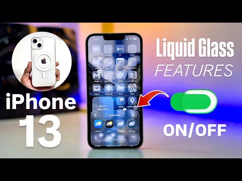Liquid Glass Design on iPhone 13 – Looks So Different!” iOS 26 iPhone 13