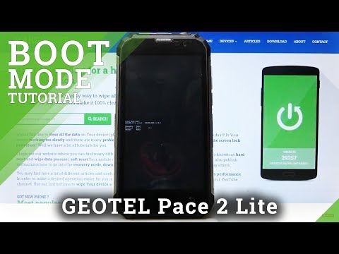 Boot Mode in GEOTEL Pace 2 Lite – How to Open & Use Boot Mode Features