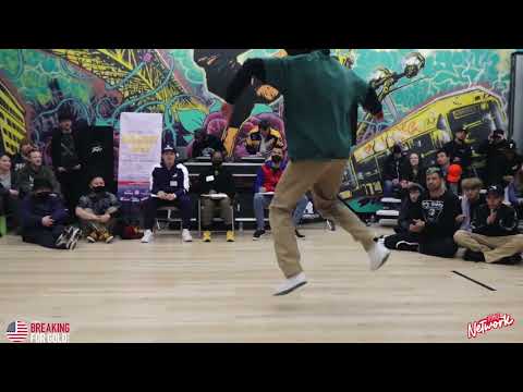 Flow Markey Vs Callen- Teens Top 16 - Breaking For Gold USA - USA Dance - B-Boy Network