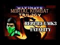 Ultimate Mortal Kombat Trilogy Reptile UMK3 Fatality