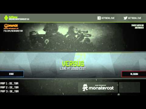 Hitbox CS:GO Arena Showdown - Finale   ESG! vs. AliGon (de_mirage part 1)
