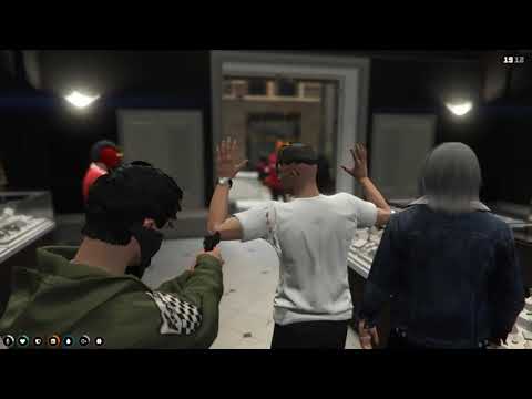 My First Jewelry Store Robbery || GANK RP