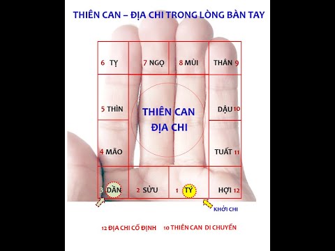 Thiên Can Địa Chi Là Gì? Cách Nhẩm Tính Nhanh Trong Lòng Bàn Tay (Phần 1) | Dễ hiểu - Dễ nhớ