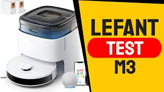 Ich teste den LEFANT M3 Saugroboter mit Wischfunktion