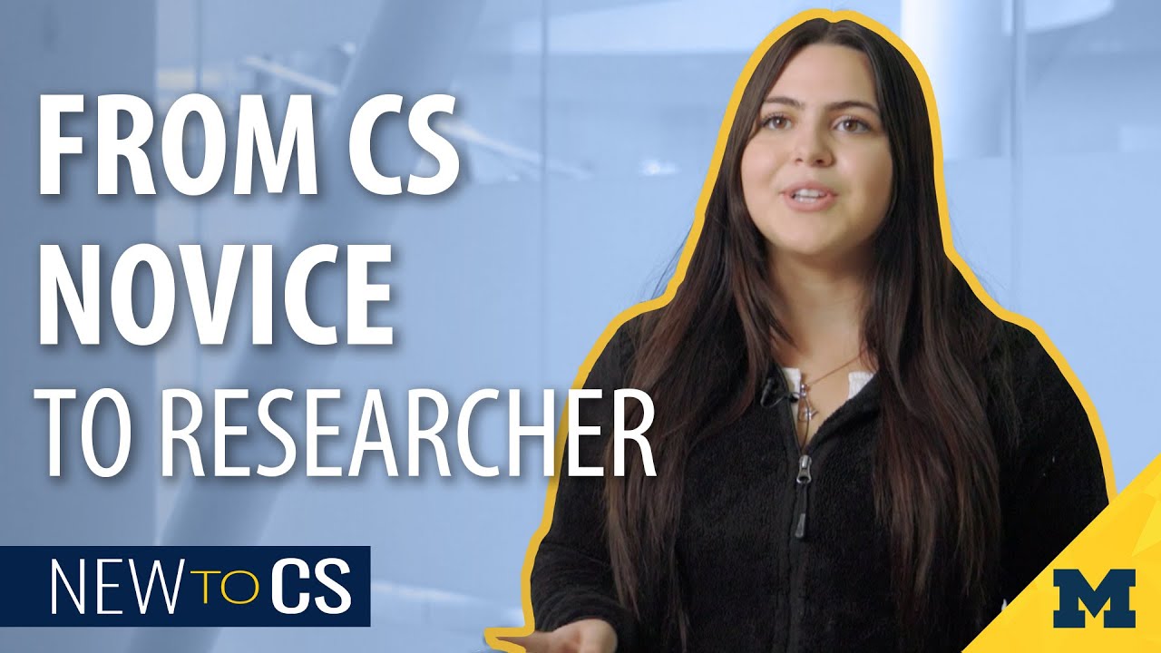 From computing novice to research assistant – New to CS