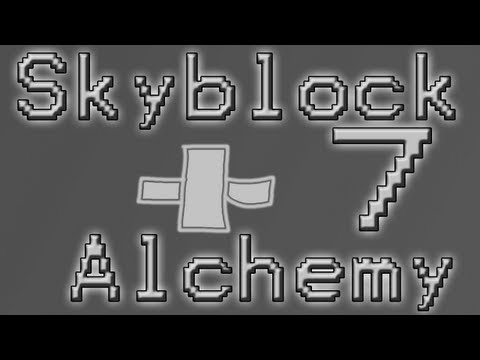 Minecraft Skyblock + Alchemy [Season2] Ep 7 Automated dark room ftw