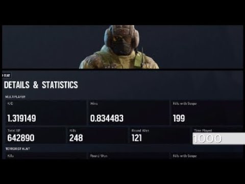 What 1000 Hours On Glaz Looks Like - Rainbow Six Siege