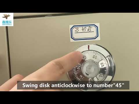 How to open the cabinet vault