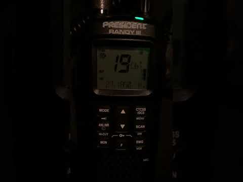 President Randy 3 Reichweitentest 187km QRP