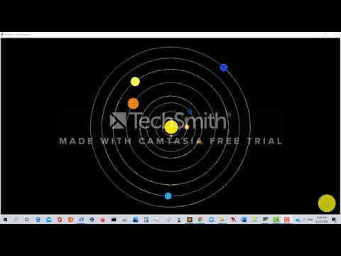 Code this solar system in less than 70 lines! Python Fun With Shapes S1 E14