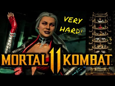 MK11 *SINDEL* VERY HARD KLASSIC TOWER GAMEPLAY!! (NO MATCHES LOST) 1080p 60 FPS (MORTAL KOMBAT 11)