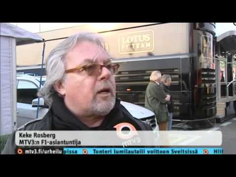 MTV3, Barcelona Kimi's test 03/03/2012