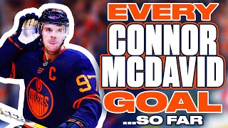 EVERY Connor McDavid Goal of 2022-23...So Far