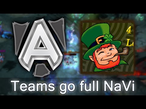 Funniest game of Frankfurt Major — Alliance vs 4CL go full NaVi