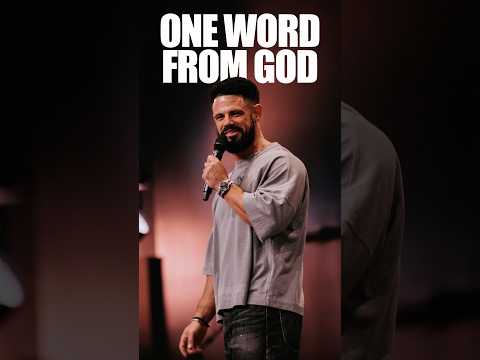When God gives you one word you can walk in it for the rest of your life.