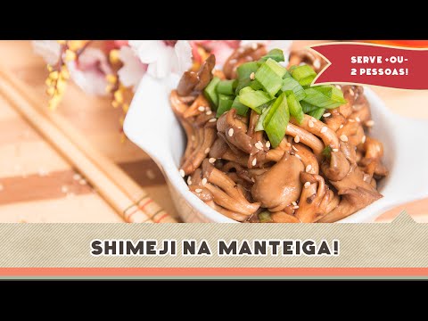 Shimeji na Manteiga - Receitas de Minuto EXPRESS #111