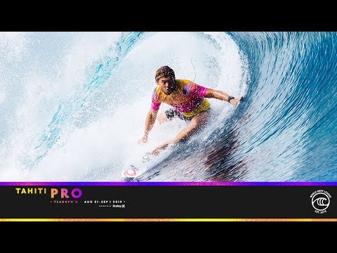 Coffin vs. Rodrigues vs. Mendes - Elimination Round, Heat 4 - Tahiti Pro Teahupo'o 2019