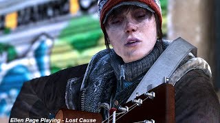 Beyond Two Souls Ellen Page   sining fighting for a lost cause  with lyrics