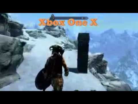 Elder Scrolls V Skyrim  Graphics Comparison Xbox One X Vs PS4 Pro