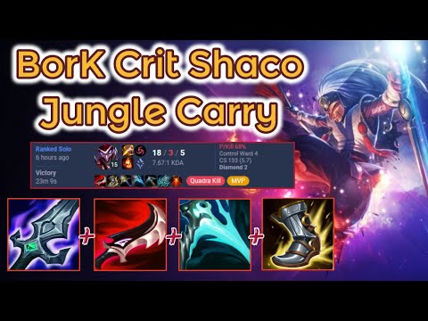 18 Kills Shaco carrying Diamond - S13 Ranked [League of Legends] Full Gameplay - Infernal Shaco