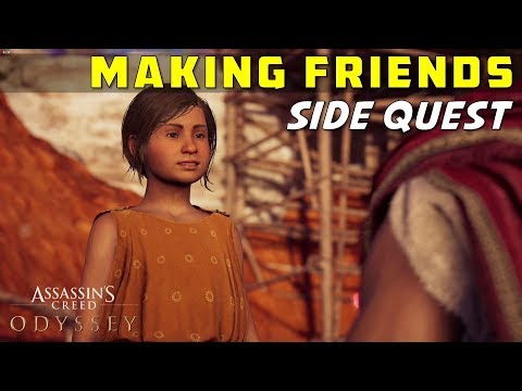 Making Friends, Pirate Islands (Gather Pearls & Shiny Stones) - ASSASSIN'S CREED ODYSSEY