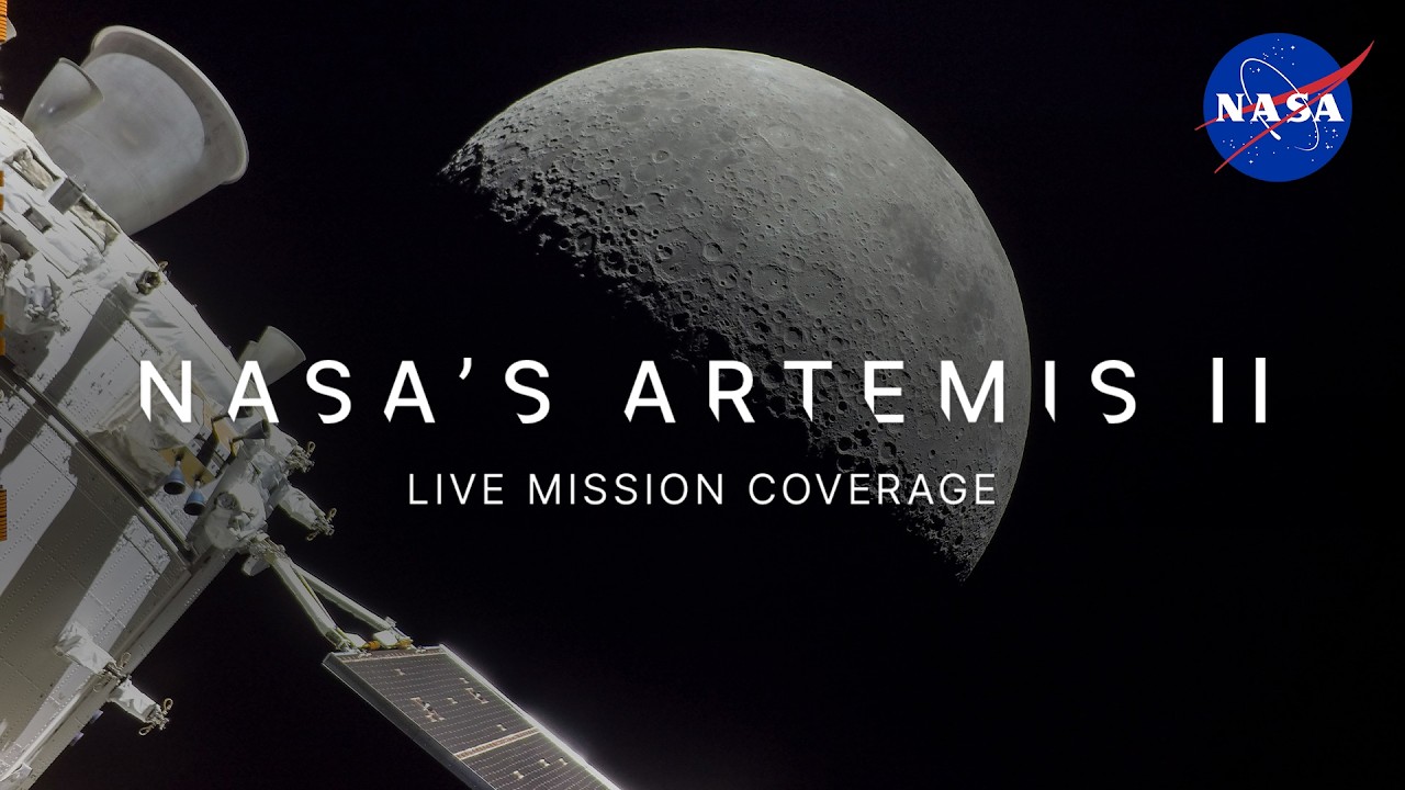 NASA's Artemis II Live Mission Coverage (Official Broadcast) - YouTube