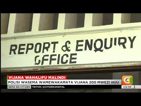 Genge la vijana lahangaisha wakazi wa Malindi, kaunti ya Kilifi