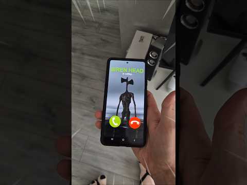 Siren Head is calls me 🤯☎️ 💀