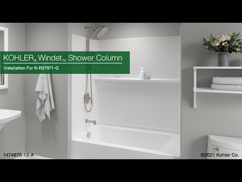 How to Install the KOHLER Windet Shower Column | Step-by-Step Guide
