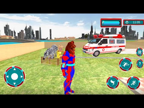 Animal Rescue Simulator "Superhero Animal Robot Rescue Mission" Android Gameplay #2