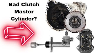 Bad Clutch Master Cylinder Symptoms (Common Signs)