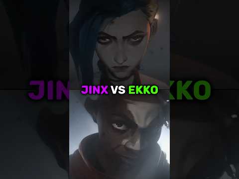 One CRAZY Thing About JINX VS EKKO 🤯 #arcane #leagueoflegends #jinx #ekko #shorts