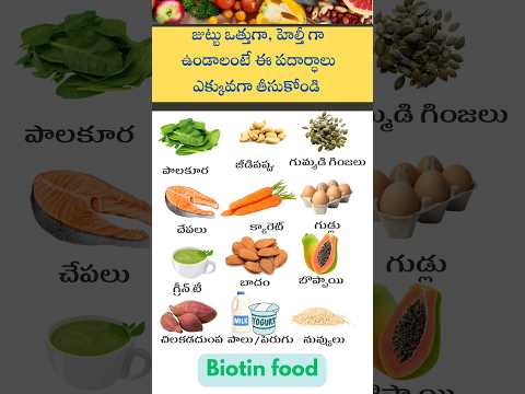 జుట్టు ఒత్తు గా ఆరోగ్యం గా ఉండాలంటే ఇవి తినాల్సిందే|| hairgrowth || healthy hair|| foodsforhair ||