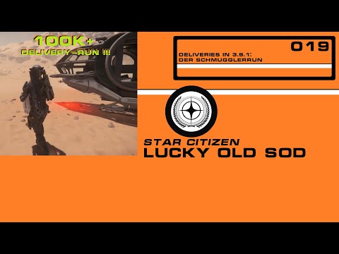 100K+ aUEC Schmuggler-Run!!! Deliveries in 3.9.1 #19 [ Star Citizen 3.9.1 ] deutsch