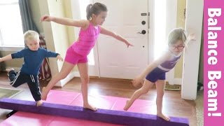 Belated Birthday Balance Beam | Crazy8Family