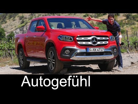 Mercedes X-Class FULL REVIEW X-Klasse pickup truck test driven onroad offroad - Autogefühl