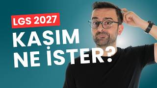 Kasım Ayı Bizden Ne İster? | LGS 2027 🔥