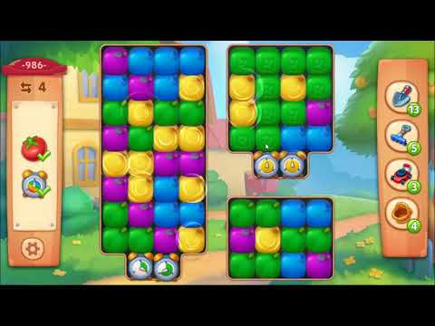 Farmscapes Level 986 - NO BOOSTERS 🌻🚜🐔 | SKILLGAMING ✔️