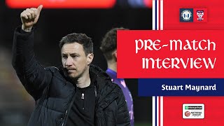 🗣️ Pre-Match Interview | Stuart Maynard | FC Halifax Town (A)