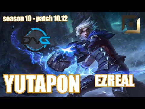 【韓国サーバー/GM】DFM YUTAPON エズリアル(Ezreal) VS BLG JINJIAO シヴィア(Sivir) BOT - Patch10.12 KR Ranked【LoL】