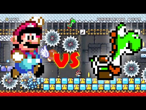 Mario vs Yoshi RACING!!