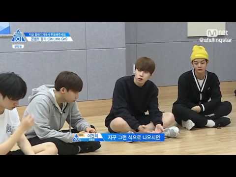 [ENG] Oh Little Girl team pranks Park Jihoon & Jung Sewoon || Produce 101 S2 E9