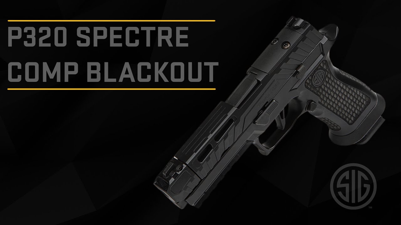 P320 Spectre Comp Blackout | SIG SAUER