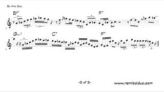 Charlie Parker on Dizzy&#39;s Boogie take 2