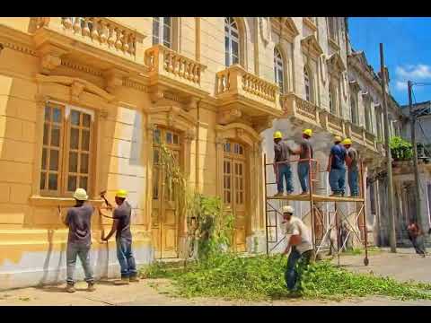 Hermoso edificio colonial en Caibarién, Villa Clara, Cuba. #travel#renovation
